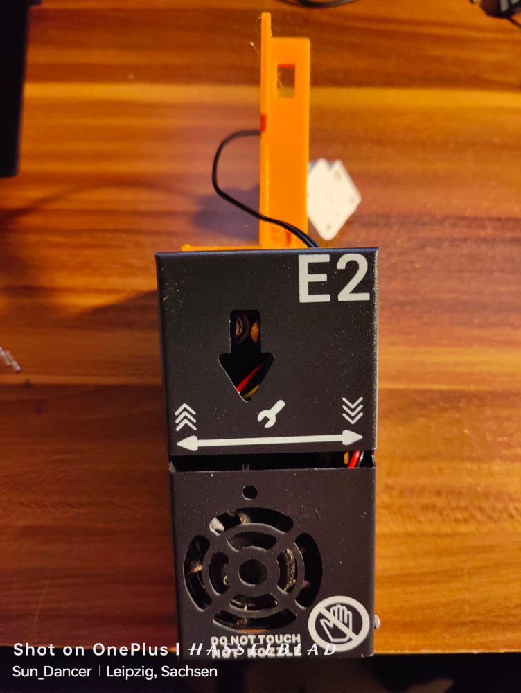 Giá đỡ cảm biến sợi nhựa Tenlog (chỉ) cho Extruder cũ