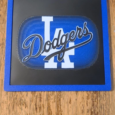 Khung cho LA Dodgers Hueforge