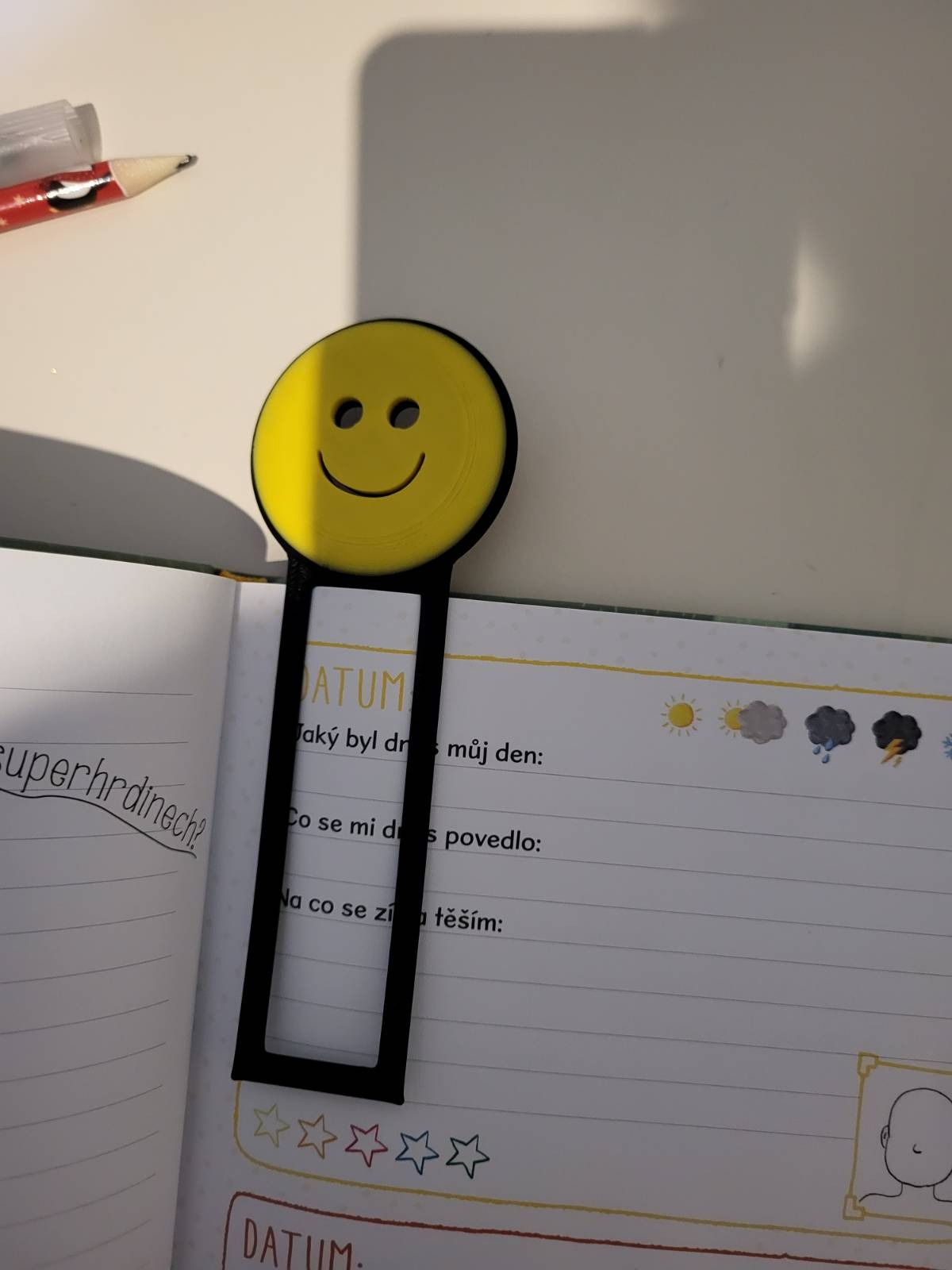 Dấu trang hình biểu tượng cảm xúc