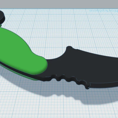 Dao Kerambit Huấn Luyện