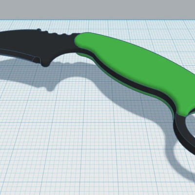 Dao Kerambit Huấn Luyện