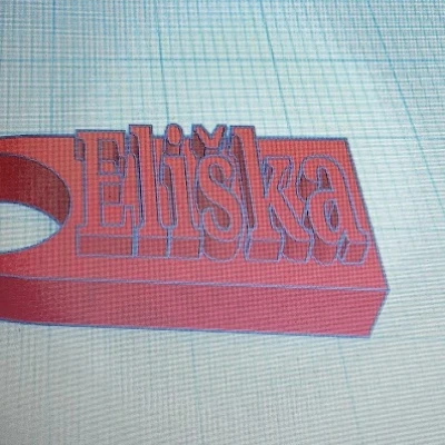 Mẫu Bảng Tên 'Jmenovka'