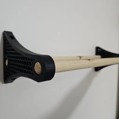 Kệ tường chốt - Người giữ ống dây tóc