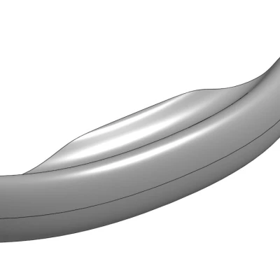 Tay nắm tủ đồ gỗ Cabinet Furniture Grip Knob Pull Handle Griffmulde Möbelgriff