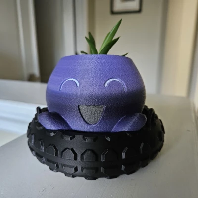 Chậu Treo Lốp Xe Oddish Pokemon
