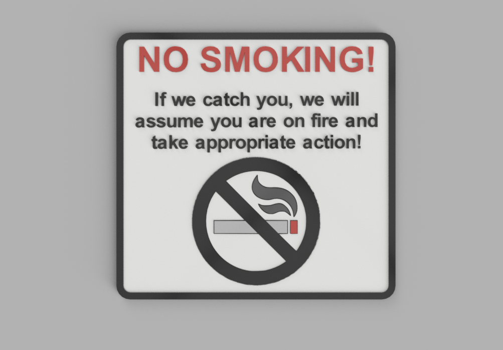 Không có dấu hiệu hút thuốc cộng với các tính năng bổ sung
