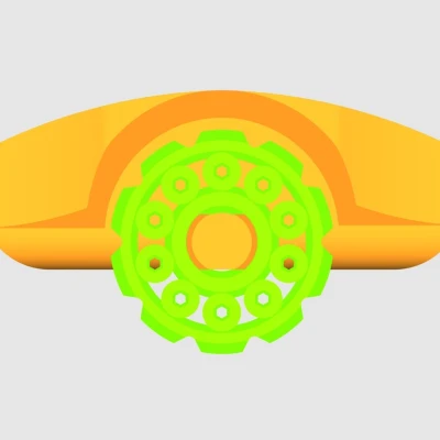 Xe Lăn Chuột Lang In 3D Hoàn Chỉnh V1 (Chỉ Cần Dây Đai)