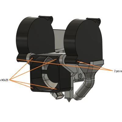 Nâng cấp Hotend BambuLab cho Ender 3 v2