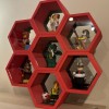 Kệ trưng bày LEGO minifigure hình lục giác module - Thumbnail 1