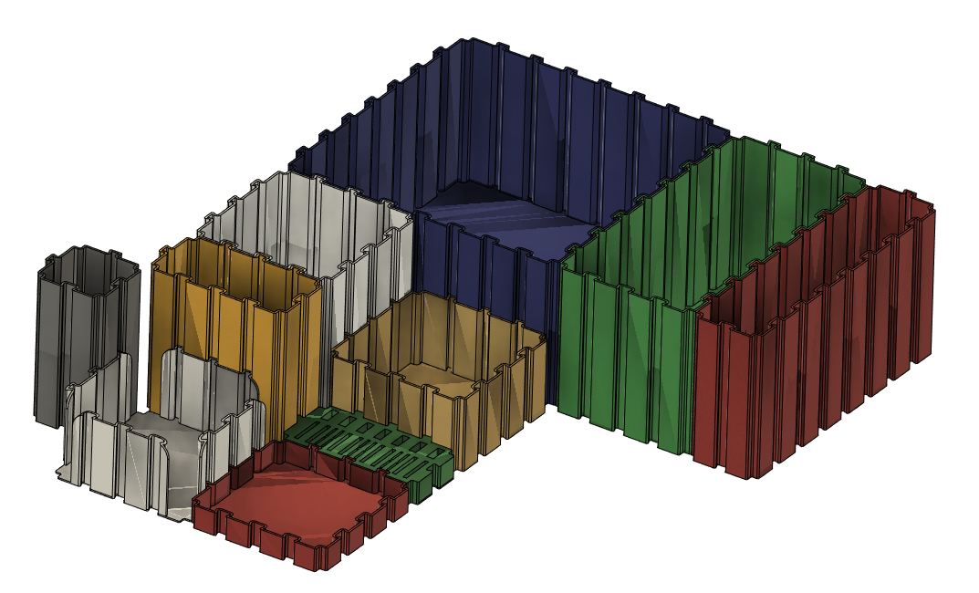 Bộ tổ chức bàn mô -đun có thể tùy chỉnh