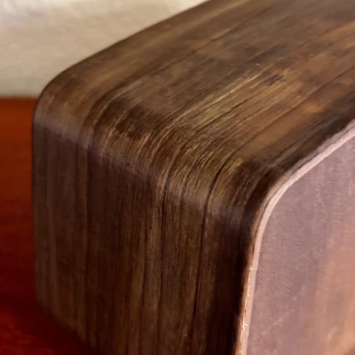 Đồng hồ Mantle bằng gỗ thực sự bằng gỗ giữa thế kỷ - dễ dàng lắp ráp