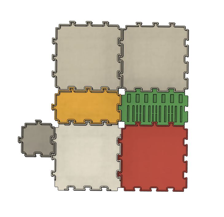 Bộ tổ chức bàn mô -đun có thể tùy chỉnh