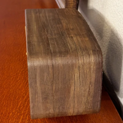 Đồng hồ Mantle bằng gỗ thực sự bằng gỗ giữa thế kỷ - dễ dàng lắp ráp