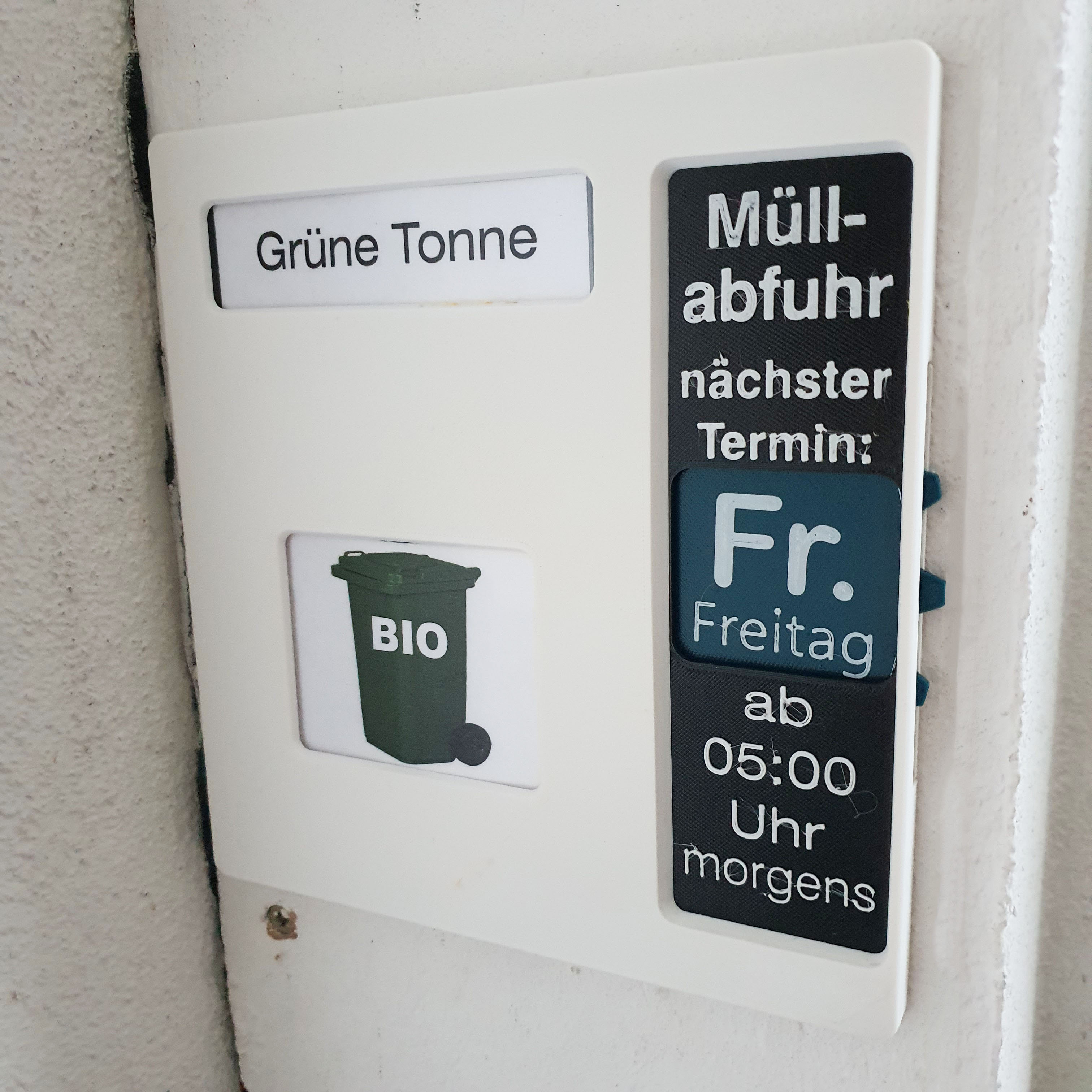 Biển Báo Lịch Lấy Rác Terminator