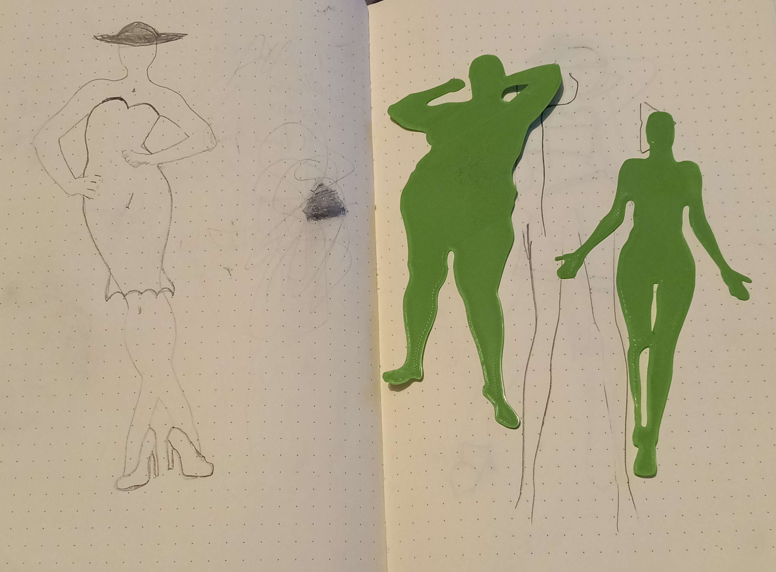 Khuôn Mẫu Thời Trang Dùng Để Phác Thảo