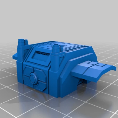 Lucius Pattern Acastus Porphyrion - Mô Hình In 3D