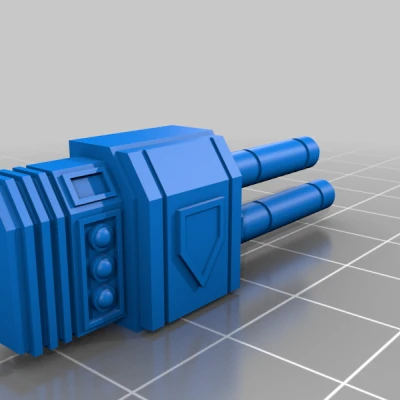 Lucius Pattern Acastus Porphyrion - Mô Hình In 3D