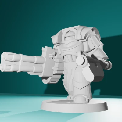 Giáp Nặng Công Thành 32mm Biệt Đội Thập Tự Chinh Thiên Hà