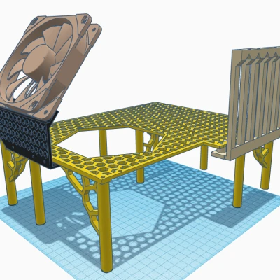 Khay ATX Bench Tray Để Bàn