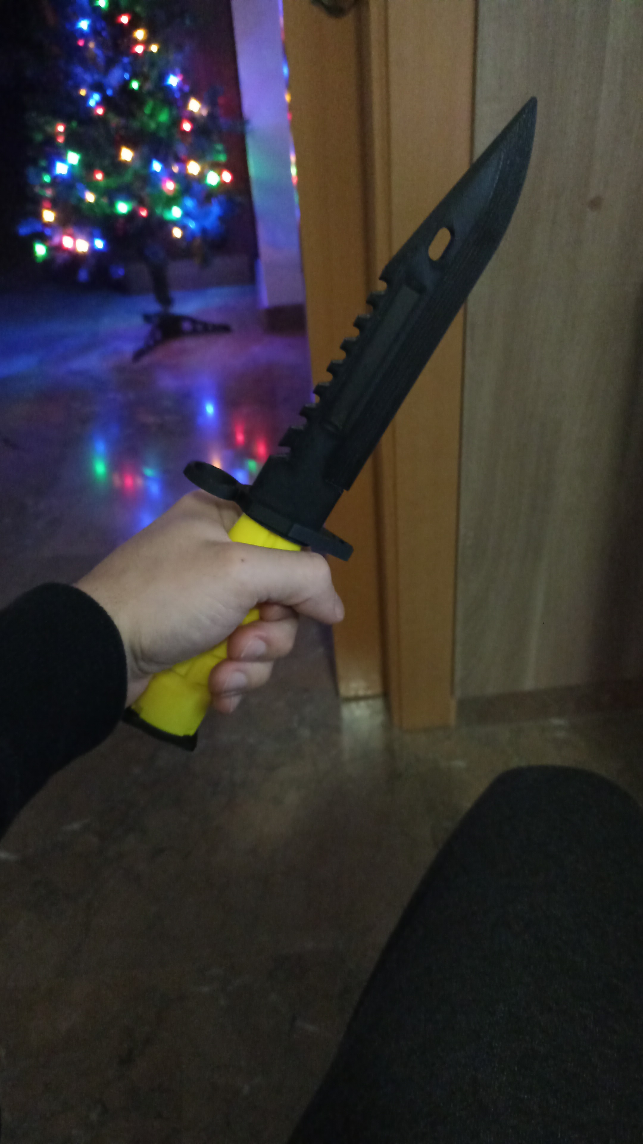 Dao Lưỡi Lê (Knife Bayonet) Cho Airsoft/Cosplay