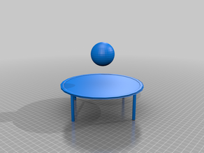 Bạt lò xo có kèm trái banh bự cho vui!