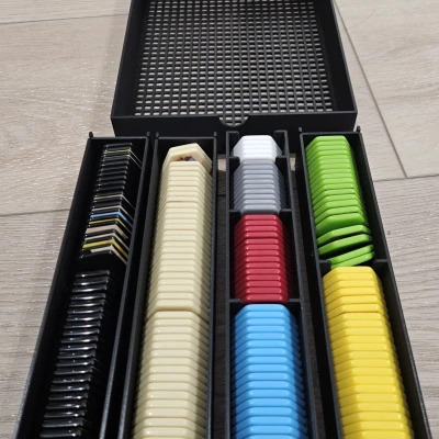 Bộ Khay Sắp Xếp Cho The Castles of Burgundy Special Edition (Chỉ Acrylic)