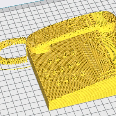 Mô hình điện thoại đồ chơi