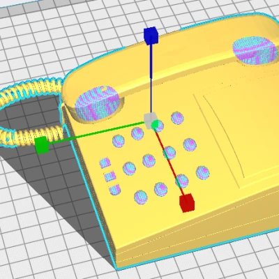 Mô hình điện thoại đồ chơi