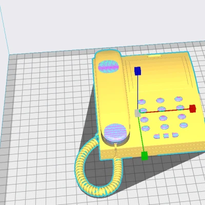 Mô hình điện thoại đồ chơi