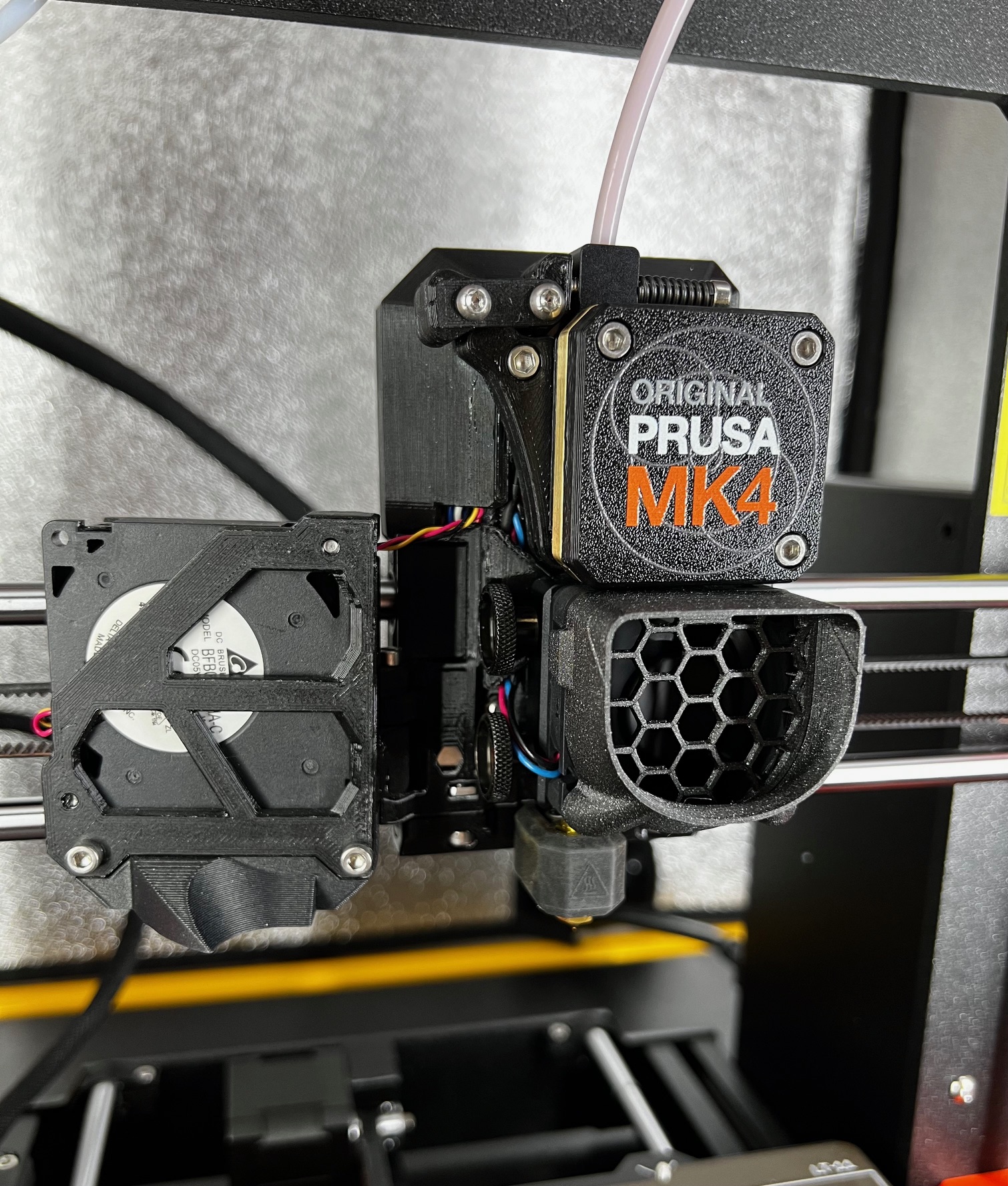 Prusa MK4 làm mát quạt shroud