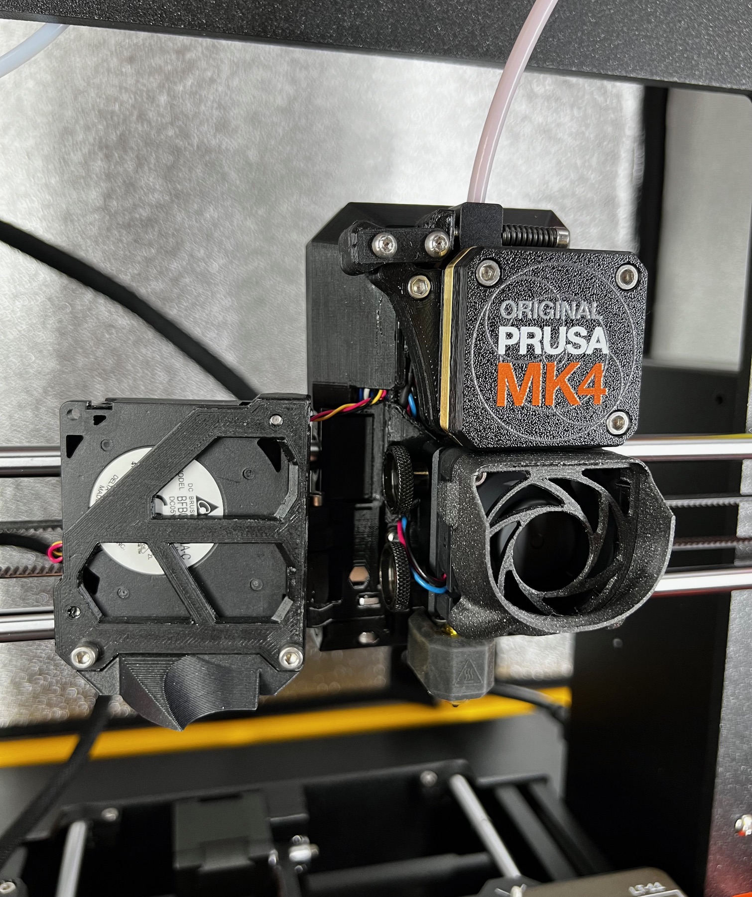 Prusa MK4 làm mát quạt shroud