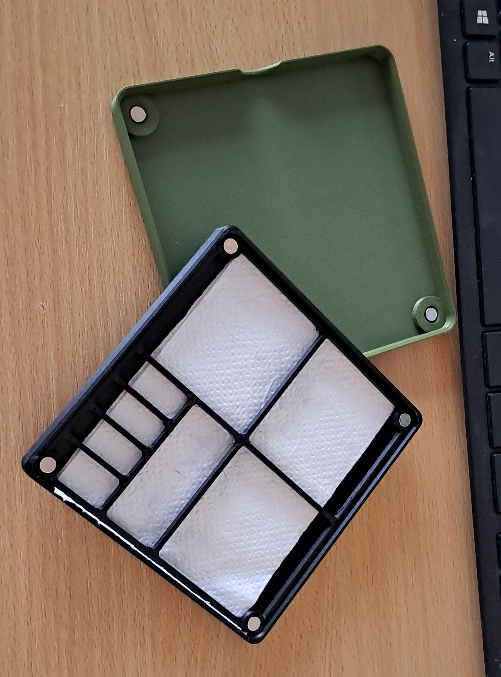 Bảng màu ướt - nam châm vòng 6x3 mm