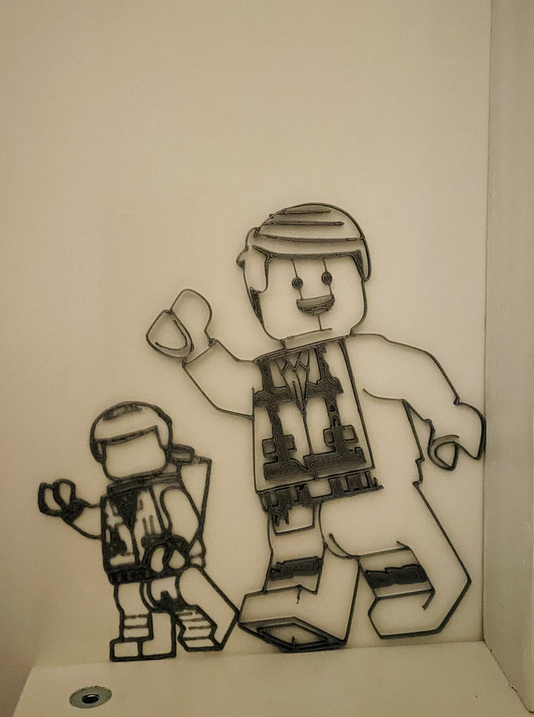 Tác Phẩm Điêu Khắc Treo Tường Kiểu Lego