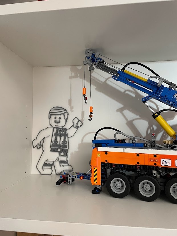 Tác Phẩm Điêu Khắc Treo Tường Kiểu Lego