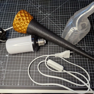 Đuốc Cho Bóng Đèn LED Hình Ngọn Lửa