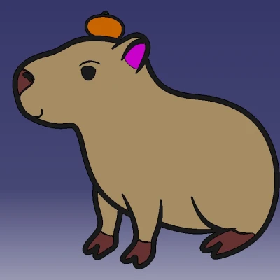 Mô hình Capybara Dễ Thương