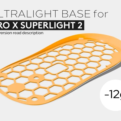Đế Siêu Nhẹ Cho Logitech G Pro X Superlight 2 (Bản Miễn Phí)