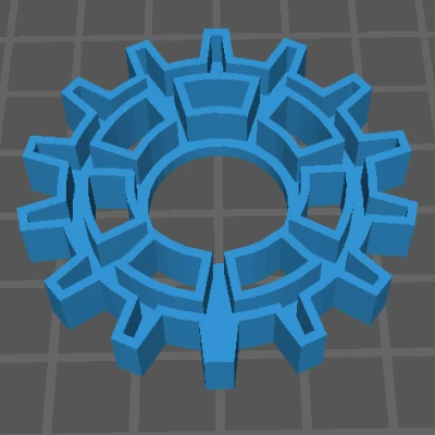 Khuôn Cắt Bánh Quy - Hình Bánh Răng