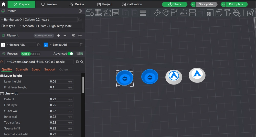 NÚT ARCH LINUX CHO BAMBU LAB A1 - A1 MINI