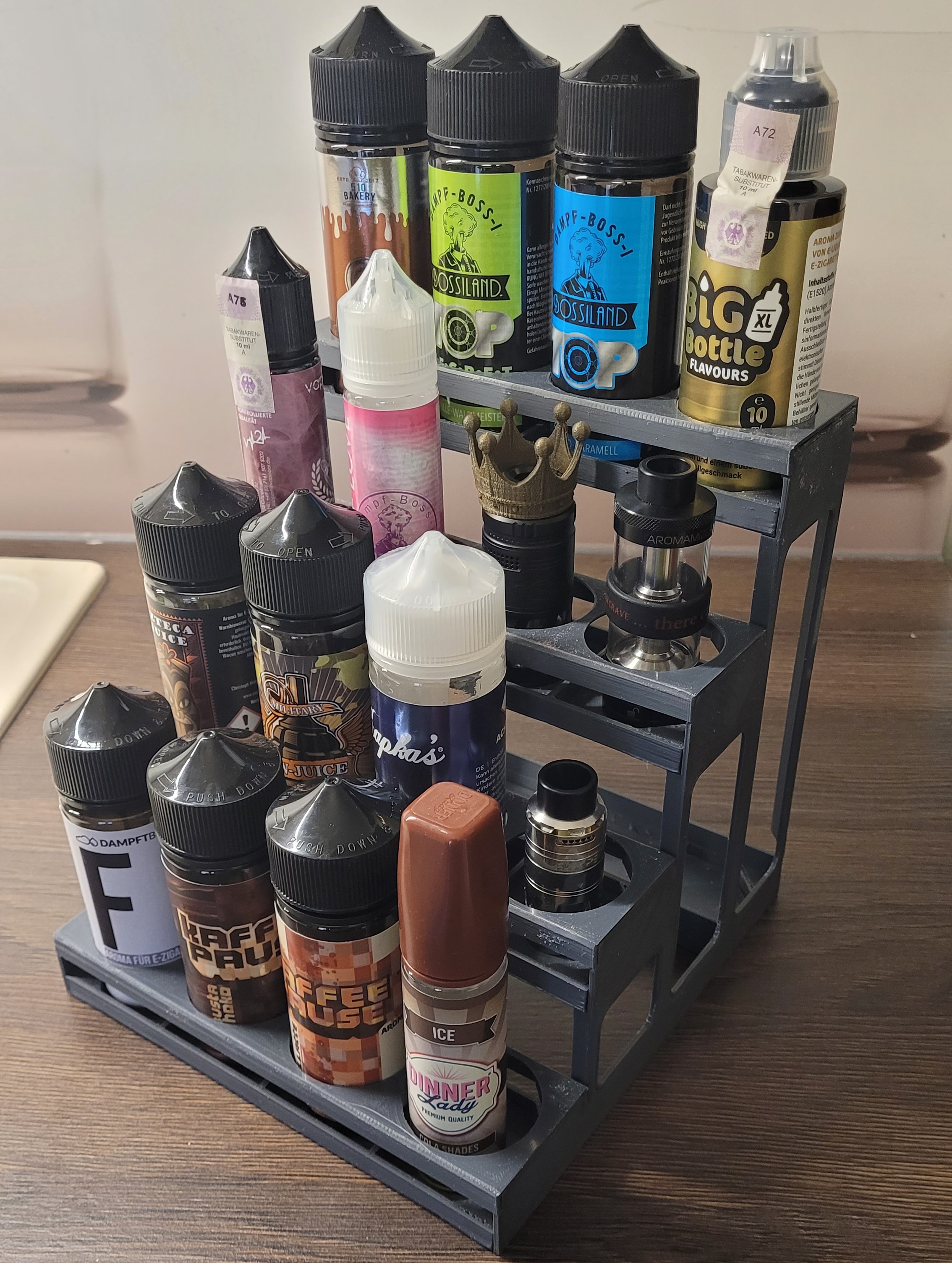 Kệ Đựng Tinh Dầu Vape 16 Chai (43 mm)