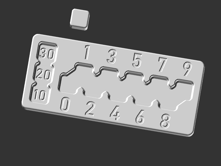 Bộ Đếm Khối Lập Phương