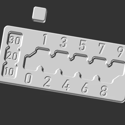 Bộ Đếm Khối Lập Phương