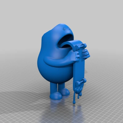 cậu bé trượt ván