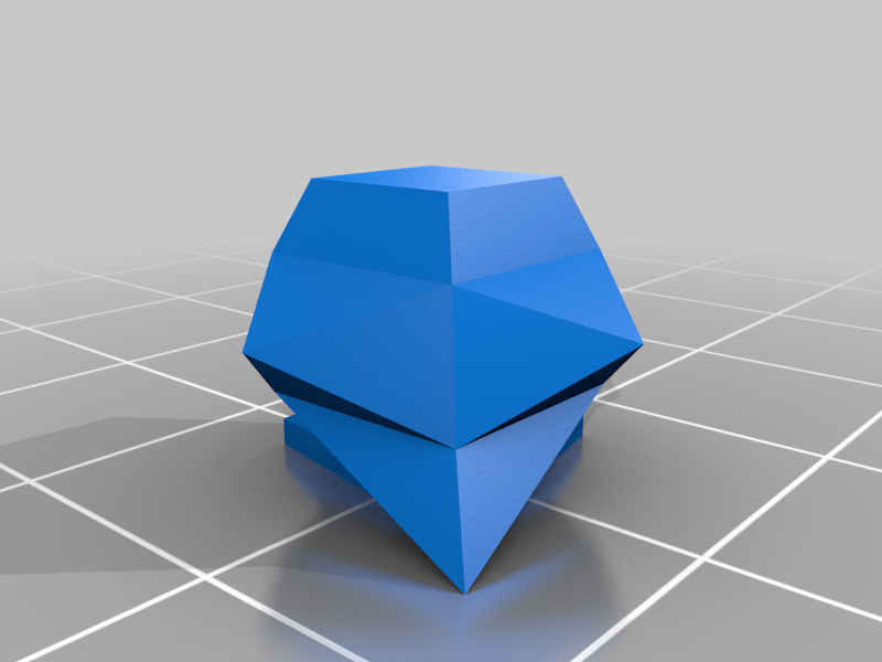 Cú Mèo - chim thử nghiệm in nano đa giác