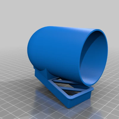 Đế Gắn Đồng Hồ Áp Suất Turbo Audi B6 52mm