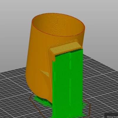 Đế Gắn Đồng Hồ Áp Suất Turbo Audi B6 52mm