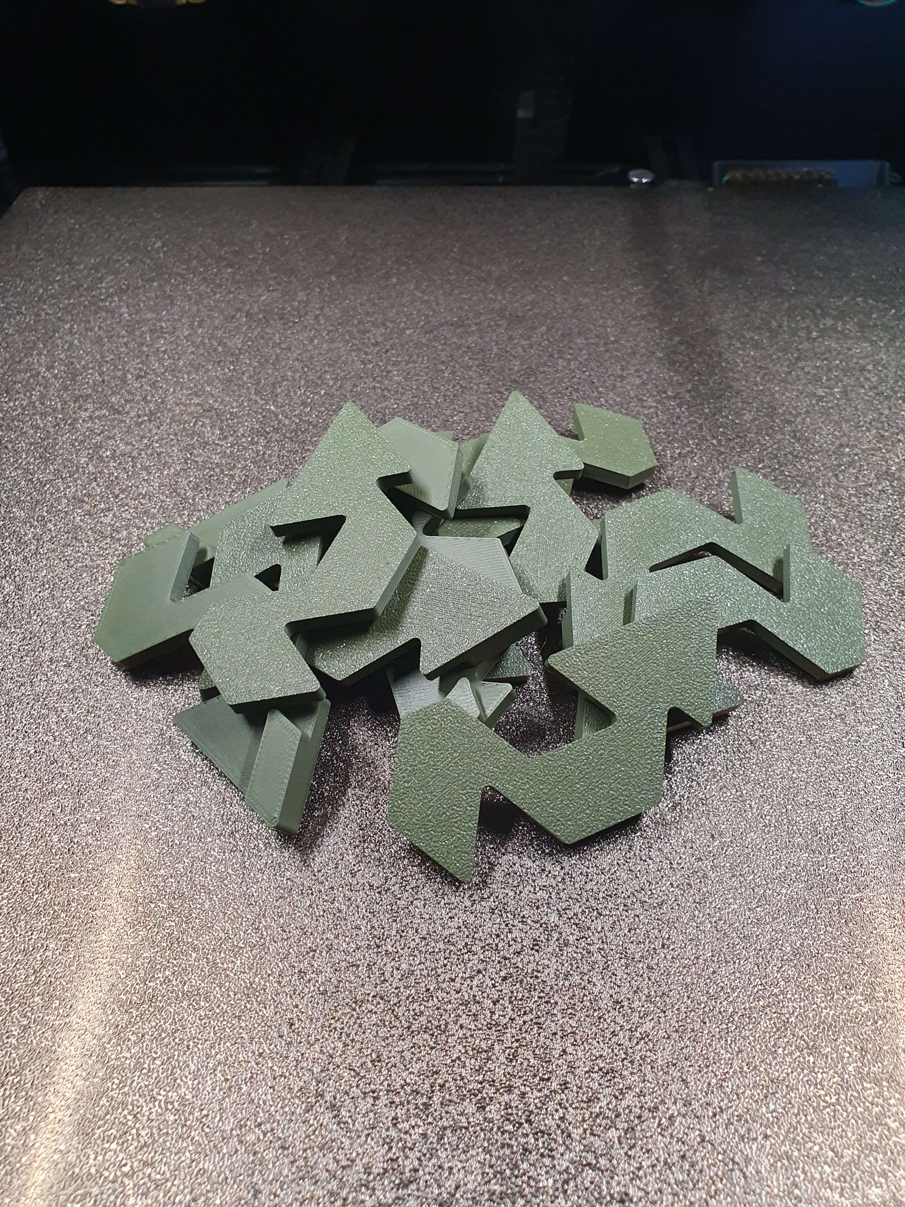 Shuriken Packing Puzzle - Đồ chơi xếp hình dạng phi tiêu