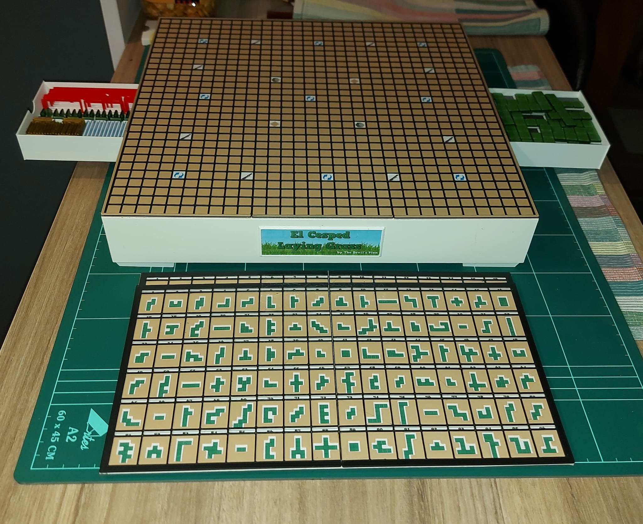 Hoàn thành đặt cỏ trò chơi kế hoạch của quỷ (El Plan del Diablo)