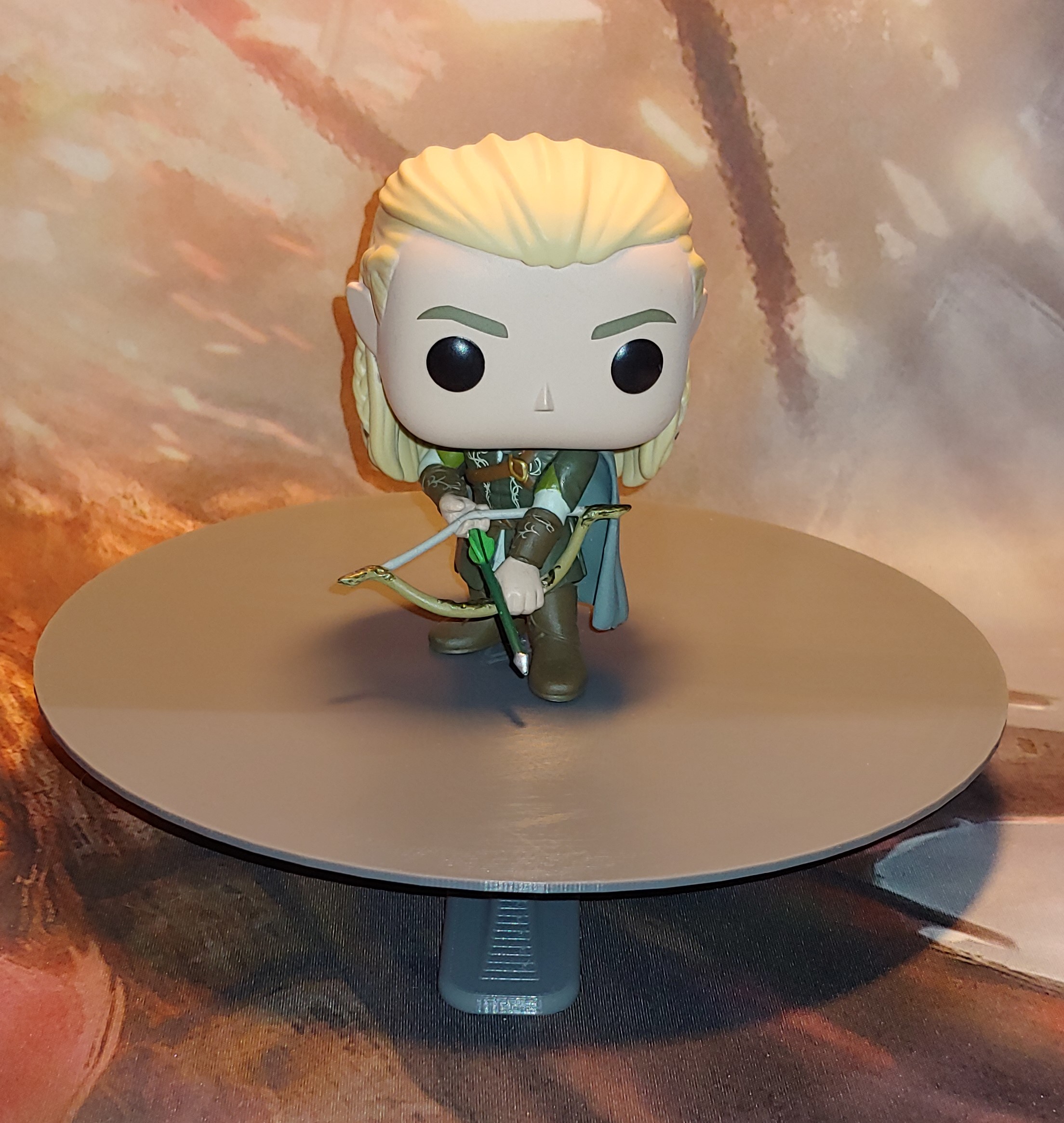 ⚠️ CHƯA DỊCH: Plateau tournant D195 pour la peinture (turntable for painting)