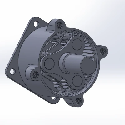 Mô hình Hộp số Hành tinh 2 Cấp